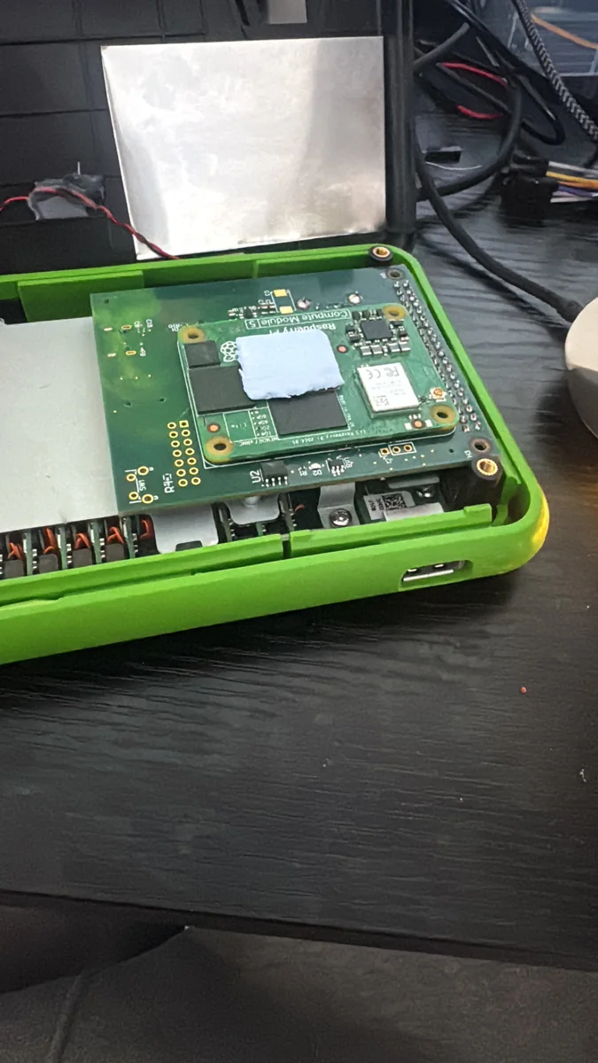 Intégration d'un Raspberry Pi Compute Module sur carte porteuse